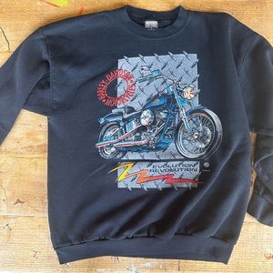 Vintage 1995 Harley Davidson crewneck large